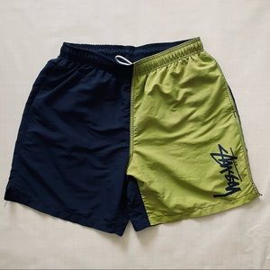 Stussy Panel Water Short - Navy